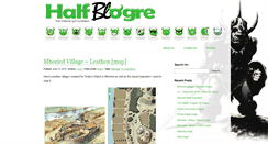 Desktop Screenshot of halfblogre.com