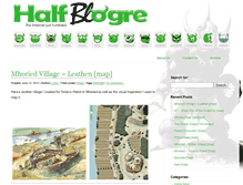 Tablet Screenshot of halfblogre.com
